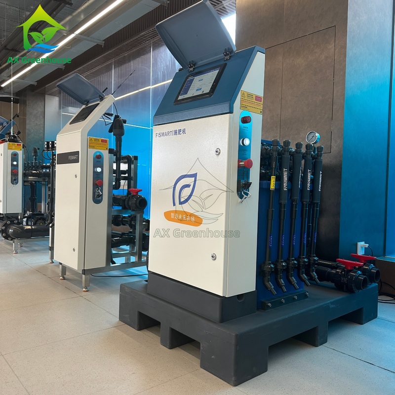 फिस्मार्ट-ए उच्च परिशुद्धता स्वचालित स्मार्ट ईसी पीएच सेंसर पीडब्ल्यूएम बाईपास उर्वरक खुराक प्रणाली फैलाव उर्वरक मशीन खेती