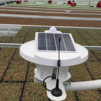 इष्टतम जलवायु नियंत्रण के लिए AC220V पावर और 0 ~ 50000 पीपीएम CO2 सांद्रता मीटर के साथ बुद्धिमान ग्रीनहाउस निगरानी प्रणाली