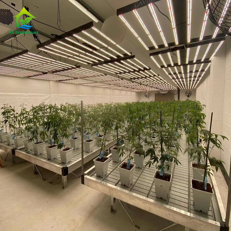 अनुकूलन योग्य आकारों में ABS प्लास्टिक शीट और एल्यूमीनियम मिश्र धातु फ्रेम के साथ स्थिर पर्यावरण के अनुकूल ग्रीनहाउस रोलिंग बेंच